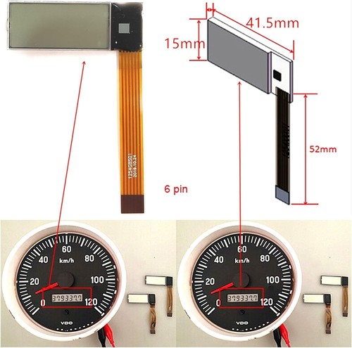 Lcd display gauge for 85mm - lcd,