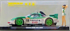 Slot Car 1/32 SCALEXTRIC Quattrox TAKATA NSX Racing Car Slot Car 2004 + Figure
