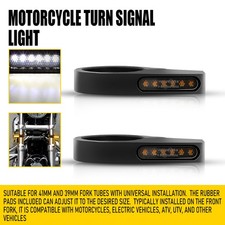 2X Motorcycle Fork Clamp Front