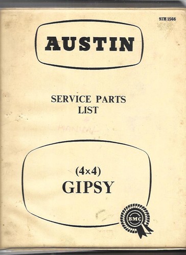 Original austin gipsy - original,
