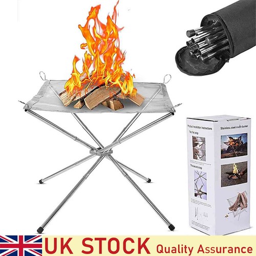 Folding fire pit - fire,