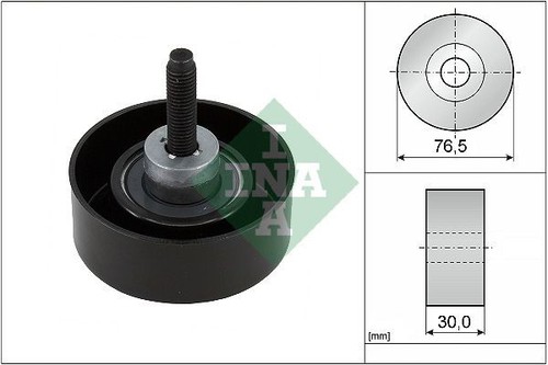 Ina belt deflection pulley - v-belt,
