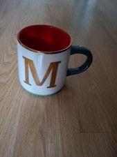M&S Alphabet Coffee Mug Letter