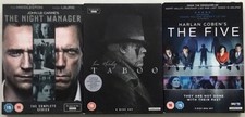 TABOO, THE NIGHT MANAGER, THE FIVE. ALL COMPLETE SERIES (DVD) SETS