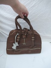 Top Handle Brown Leather Handbag by Radley