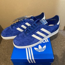 Adidas Munchen Super SPZL , B41812, UK Size 9, Blue White 2018 BNIBWT