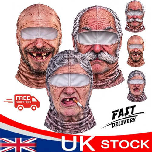 Funny face ski mask - face,