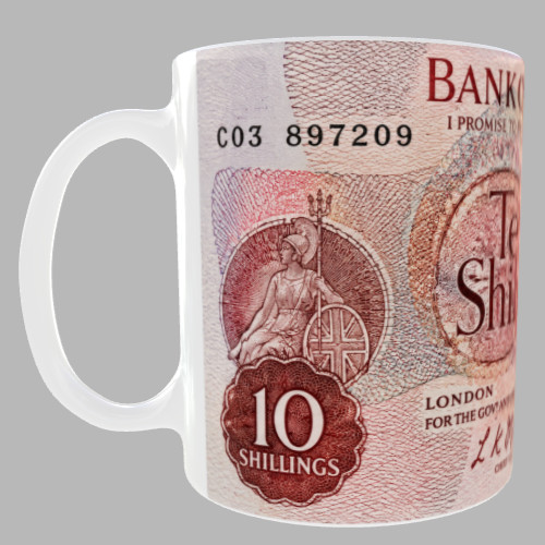 Shilling ten bob - 10,