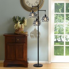 Floor Tall LED Floor Lamp Reading Standing Lamp Cool White LED Living Room Lamps