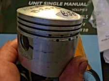 RARE BSA B25 Piston Fleetstar Pre-OIF STD Low Comp 8.5/1 NOS 70-8951   70-8950