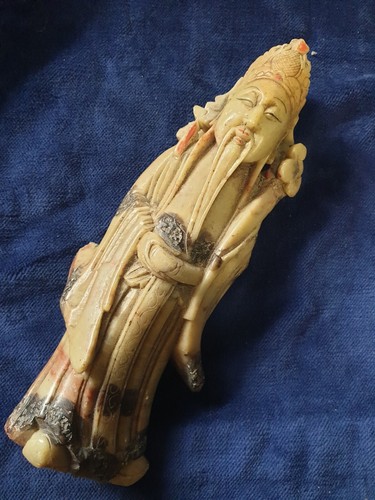 Chinese carved stone figure - chinese,