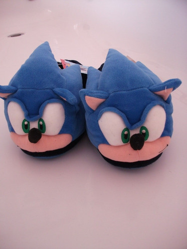 Sonic slippers size - size, adult