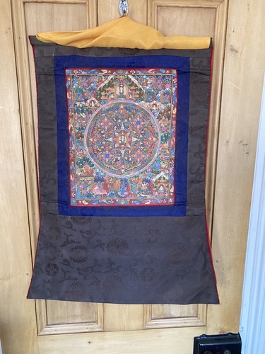 Hand painted tibetan - hand,