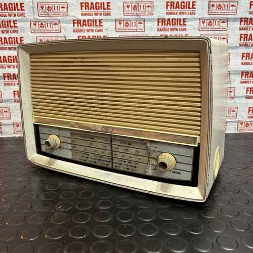 Vintage valve radio - vintage,