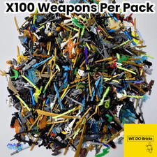 LEGO X100 MiniFigure Weapons