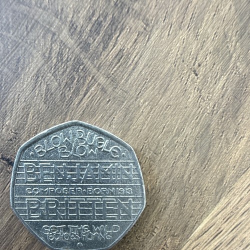 2013 50p coin - 2013,