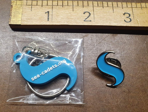 Sea cadet key ring pin - cadet,