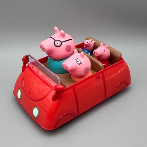 Peppa pig talking family - family, red