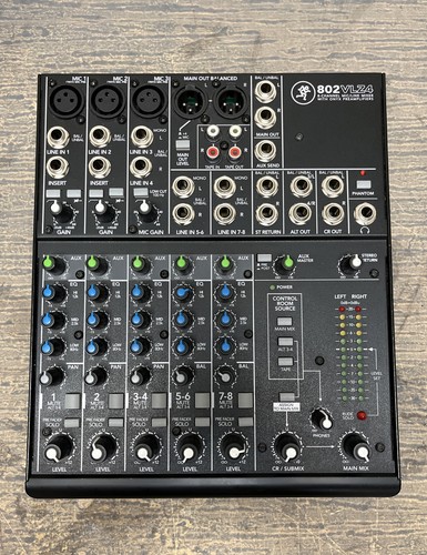 Mackie 802vlz4 channel - mackie,