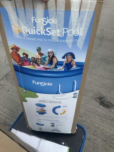 Funsicle quickset pool - funsicle, 12ft