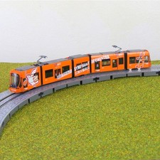 Motorised N Gauge Extra Long 5 Part Symphony Orchestra Articulated Tram