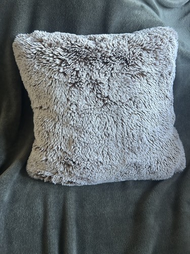 Habitat brown faux fur - brown,