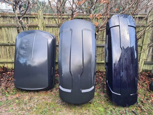 Roof box hire per week - £25,