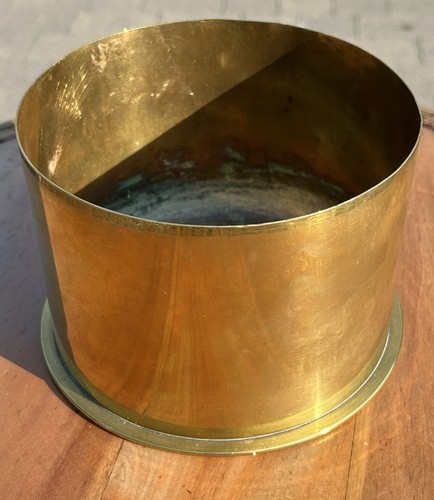 1918 ww1 brass shell - ww1,