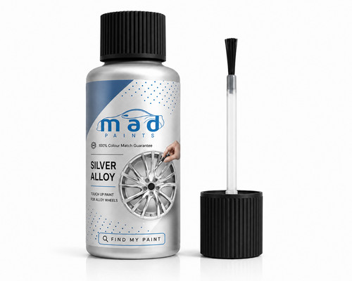 Silver alloy wheel touch - silver, up