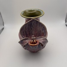 Studio Pottery Vase Applied