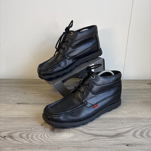Kickers black school shoes - kickers,