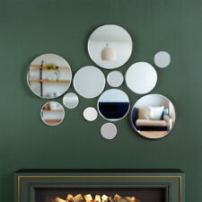 Circle Acrylic Mirror - MULTIPLE SIZES - Round Wall Decoration Shatter Resistant