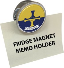 Durham Gel Domed Fridge Magnet Memo Holder