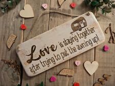 Handmade Rustic Wooden Caravan