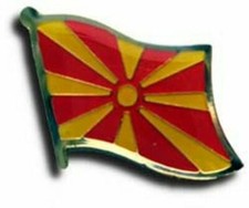 Macedonia Country Flag Bike
