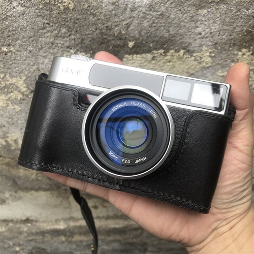 Handmade genuine leather - handmade, half