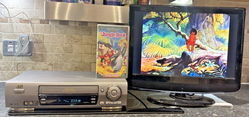 Jvc vcr video cassette tape - video,