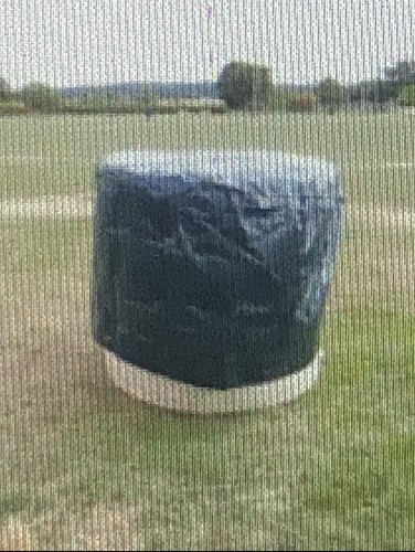 Round hay bale cover - round,