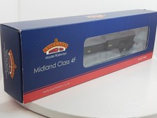 DCC FITTED Bachmann 31-882 43924 4F 0-6-0 BR Black Late Crest - Immaculate Cond