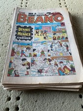 41 X Vintage 1980's THE BEANO COMICS (1982 - 1985) Mixed Condition
