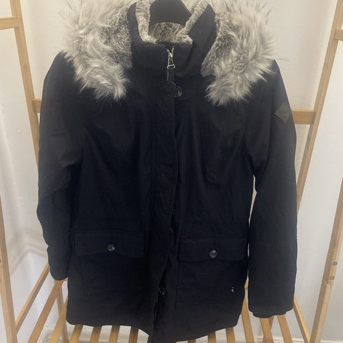 Hollister black faux - ,