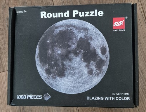 1000 piece round - 1000, puzzle