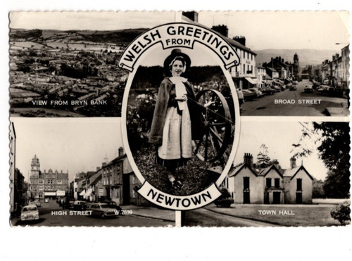 Welsh greetings from newtown - from,