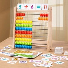 Wooden Abacus for Kids 10-Row