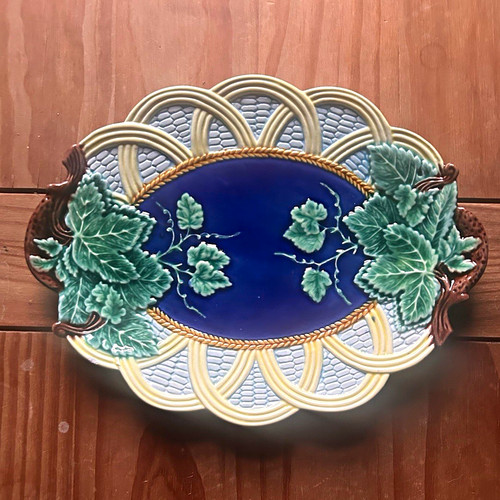 Decorative oval ceramic - decorative,