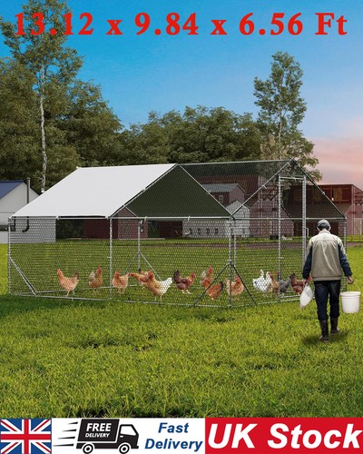 Large metal chicken - large,