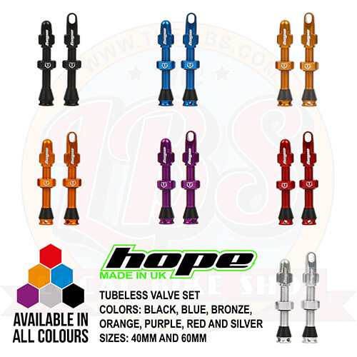 Hope tubeless valve stems - valve,
