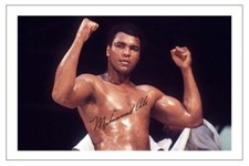 MUHAMMAD ALI BOXING SIGNED