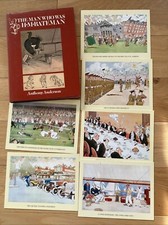 The Man Who Was H M Bateman - Anderson + 6 Greetings Cards - Artist - Cartoonist