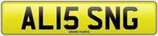 Alison number plate AL15 SNG